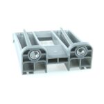 Halter für Sicherungs- und Relaisträger, 2-fach, hohe Ausführung