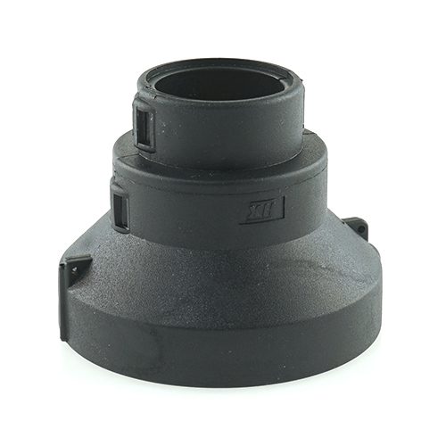 Inline Rundverteiler NW22 für Verteilerscheibe, schwarz