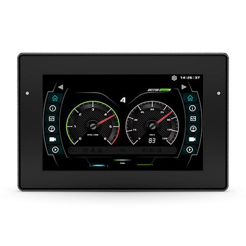 OPUS B4 Eco Basic Touch, Projektor/PClient, Touch 7" TFT 800x480 Pixel, 2x CAN ISO 11898