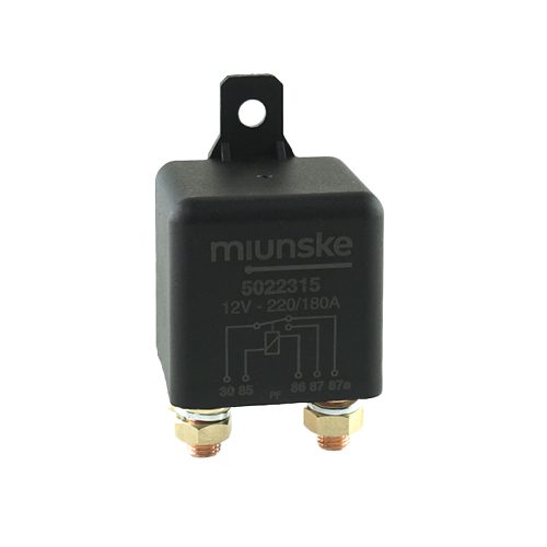 Power-Relais 12V, 220/180A, Wechsler, mit Lasche