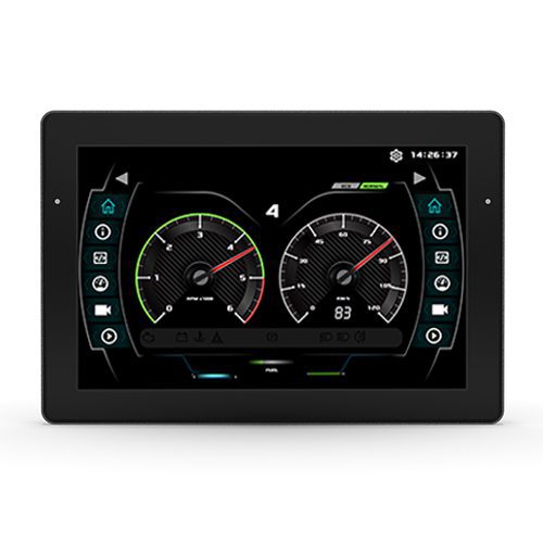 OPUS B6 Eco Basic, Projektor, 10,1" TFT 1280x800 Pixel, 4x CAN ISO 11898, 1x RS232-Interface, 2x USB