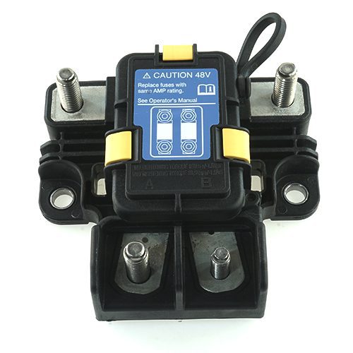 Sicherungshalter 48V für 2x MegaVal, PDU 2M-Box, mit Deckel
