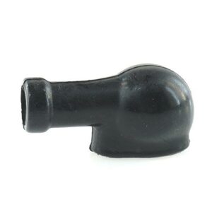 Anlasser-Schutzkappe, Durchmesser 25mm, Kabeleinlass 12mm, schwarz