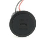 Power USB-C Einbausteckdose PD/QC/PPS 12/24V