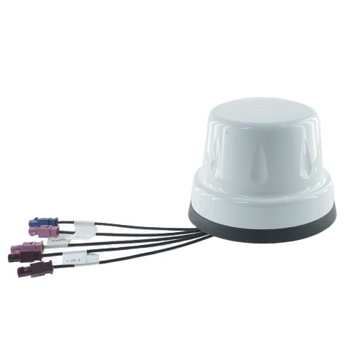 Radome Compact Comloc Mimo 2x2 Antenne für GSM/UMTS/LTE/WIFI/BT/GNSS, IP69, weiß