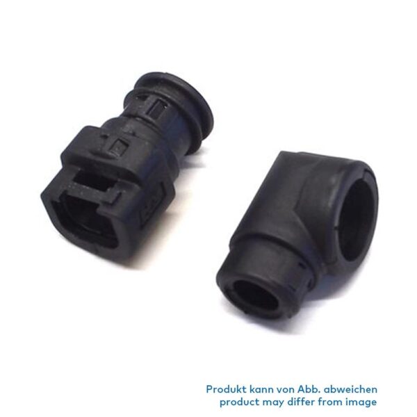 Wellrohranschluss für DELPHI METRI-PACK, 90°, NW 7,5, 3-polig, CI08-90-MP3