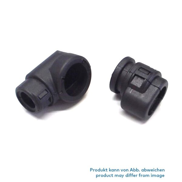 Wellrohranschluss für BOSCH Stecker, 90°, NW 10, 4-polig, CI12-90-BC4