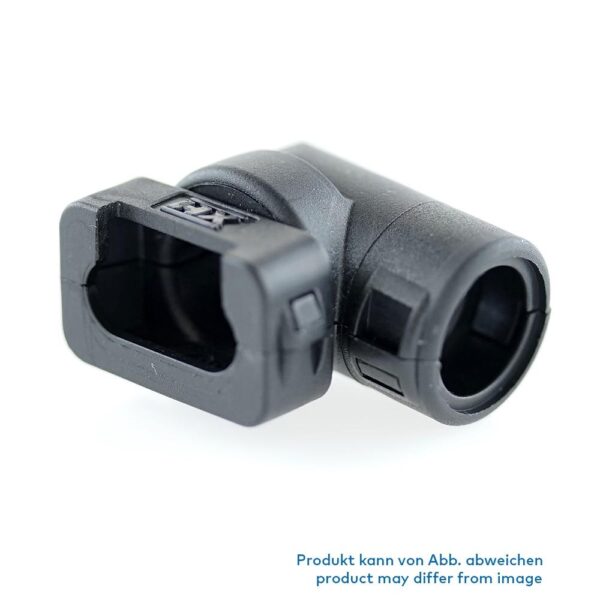 Wellrohranschluss, für KOSTAL Connector, 90°, NW 10, CI12-90-SLK28-4