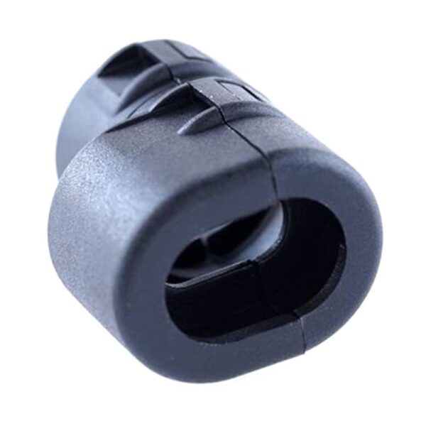 Wellrohranschluss für AMP Junior Timer Stecker, gerade, NW 10, 2-polig, CI12-AM2