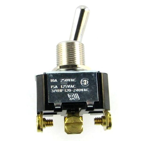 on-off-(on) Tast-Kippschalter,10A/250V, 15A/125V, einpolig, abgedichtet