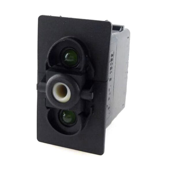 on-off Schalter, 12V/20A, für Contura II,III,IV,V, LED 1 grün hell, LED 2 grün hell