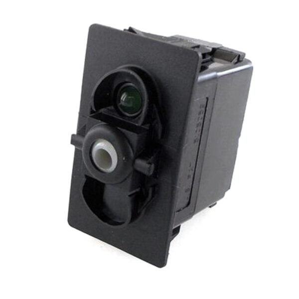 on-off Doppelschalter, 24V/15A, für Contura II,III,IV,V, LED 1 grün hell