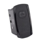 Kontrollleuchte 12V, Contura V, LED 1 rot Symbol „Batterie“