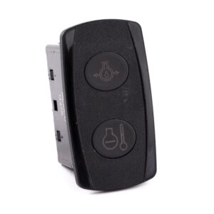 Kontrollleuchte 24V, Contura V, LED 1 rot, LED 2 rot, Symbol "Öldruck"/Motortemperatur"