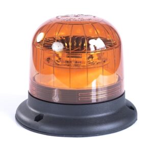 LED Rundum-Kennleuchte EUROROT B, 12/24V, flacher Sockel