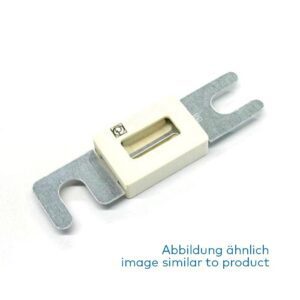 Streifensicherung 60mm, 130A, mit Keramik-Isolierkörper