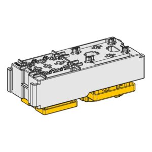 Steckmodul für 1 x Mini-Relais und 1 x Power-Relais