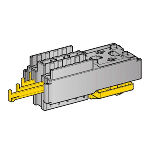 Steckmodul für 1 x Power-Relais und 10 x MiniVal