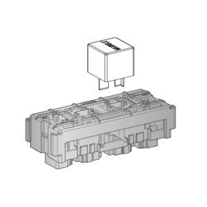 Steckmodul für 2 x Power-Relais