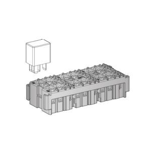Steckmodul für 6x Mikro Relais