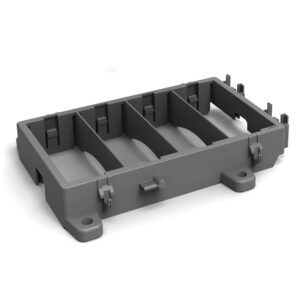 Einbaurahmen für 4 Steckmodule