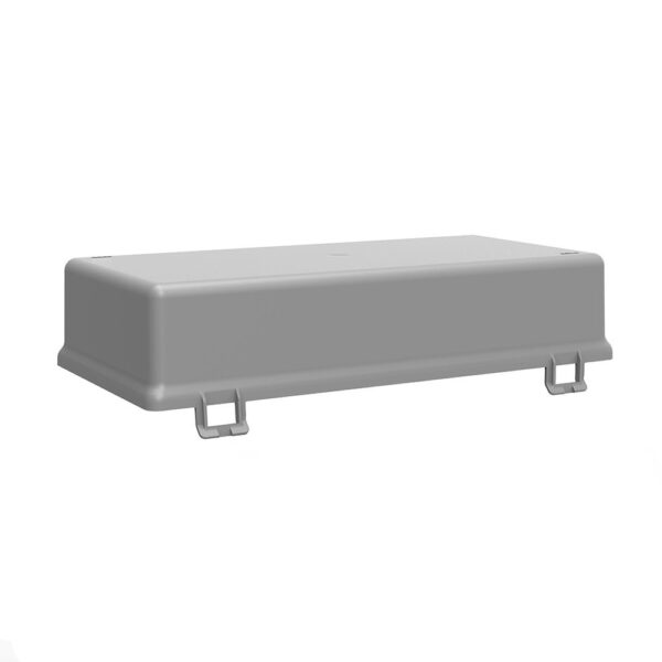 Deckel für Einbaurahmen für 5 Steckmodule