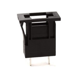 Sicherungshalter für UniVal, einrastbar, mit Flachsteckkontakten 6,3mm