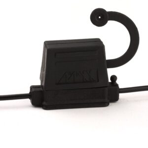 Sicherungshalter für UniVal, Anschlussleitung 1,5mm², wassergeschützt