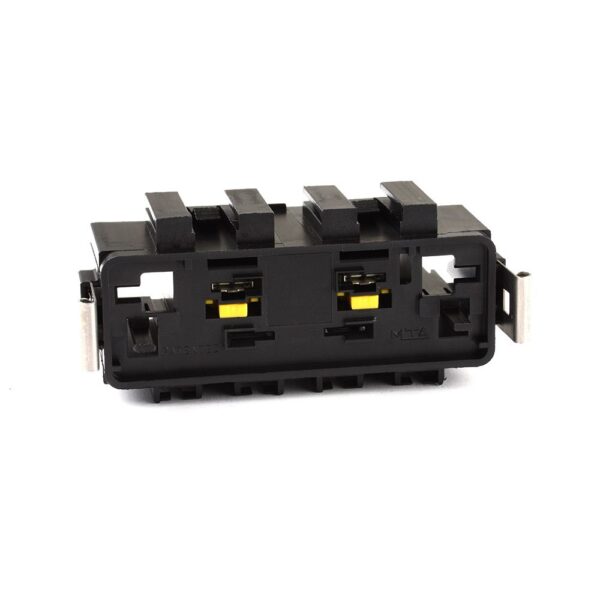 Sicherungshalter für MaxiVaL, 2-polig, LINK BOX, Zentralsteckeranschluss, mit unterem Deckel und Zubehör