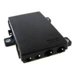 PDU/Sicherungshalter für MidiVal 30mm, 4-fach, mit Deckel, mit Sammelschiene, mit Befestigungslaschen