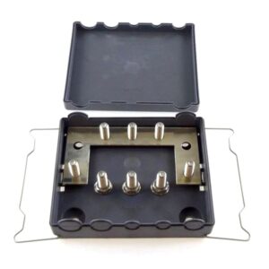 Sicherungshalter für MegaVal 50,8mm, 3-fach, mit Deckel