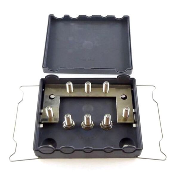 Sicherungshalter für MegaVal 50,8mm, 3-fach, mit Deckel