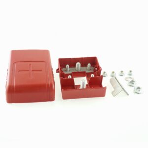 Sicherungshalter CBA-W84 für 2 MidiVal und 1 MegaVal, für Batteriepolanschluss, mit Deckel