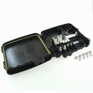 Sicherungshalter PDU6 BDS-Box für 2 MidiVal und 2 MegaVal, mit Aufnahme für Module und Sicherungshalter SML, mit Befestigungslaschen, mit Deckel