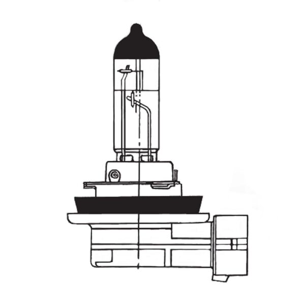 Scheinwerferlampe H11, 24V, 70W, PGJ19-2