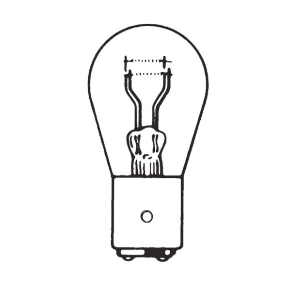Kugellampe 12V, 21/5W, P21/5W, BAY15d