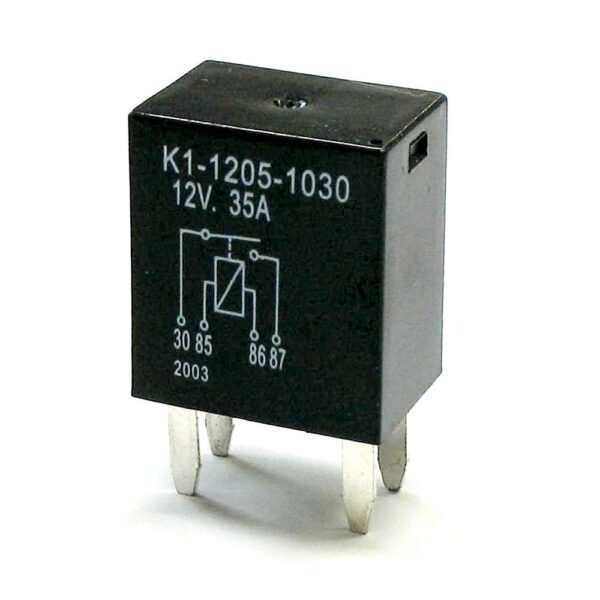 Mikro-Relais 12V, 35A, Schließer, vergossen