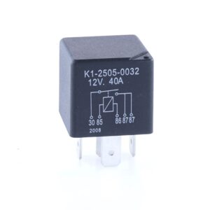 Mini-Relais 12V, 40A, Schließer (2x87), vergossen