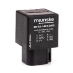 Multifunktionsrelais 10A 9-30V, 2x Eingang, Halbleiterrelais, High-Side, DEUTSCH-Stecker DT06-6S…, IP68, parametrierbar durch Kunde