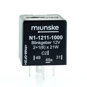 Blinkgeber 12V, 2+1(6) x 21W + 0...5W, mit C2-Ausgang