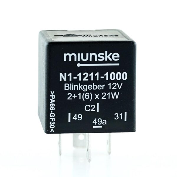 Blinkgeber 12V, 2+1(6) x 21W + 0...5W, mit C2-Ausgang
