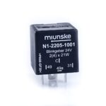 Blinkgeber 24V, 2(4) x 21W + 1x LED, vollelektronisch, mit C-Ausgang
