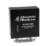 Blinkgeber 24V, 2 x 21W + 1 x LED-Leuchte, Mischbetrieb, vierkanalig, vollelektronisch, lastfreie Steuerung, ohne Tippbetrieb