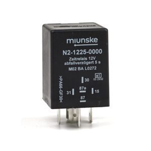 Zeitrelais 12V, 5s, abfallverzögert, nicht potentialfrei