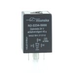 Zeitrelais 24V, NC 10A/NO 15A, 45s, abfallverzögert, nicht potentialfrei