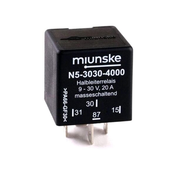 Halbleiterrelais 9-30V, 20A, masseschaltend