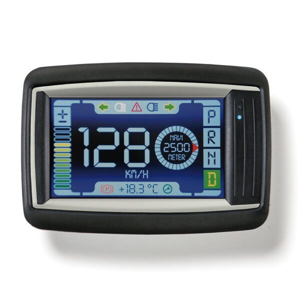 OPUS A3eco Full, PClient, 4,3" TFT 480x272 Pixel Touch, 2x CAN ISO 11898, 1x Video In, 4x Input, 3x Output