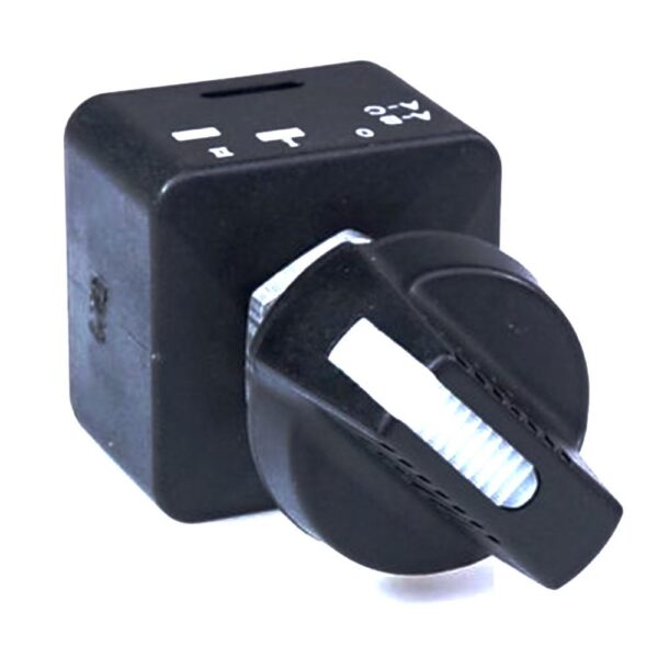 Drehschalter, 0-I-II, unbeleuchtet, IP53