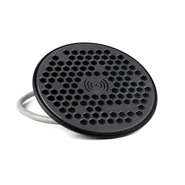 ROKK QI wireless Ladeport, 12/24V, Aufbaugehäuse, wasserdicht