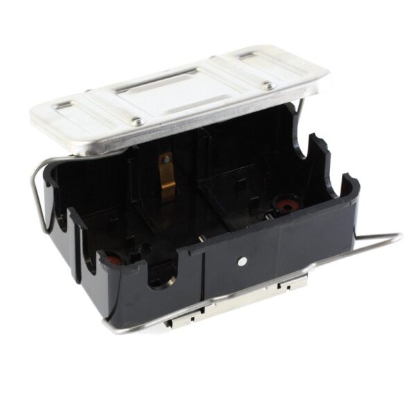 Kabelverbindungsdose, 5 Eingänge, mit Entlüftung, Aluminiumdeckel mit Bügelverschluss, ohne Tüllen